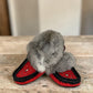 ALBERTA SUEDE MOCCASINS  - RED