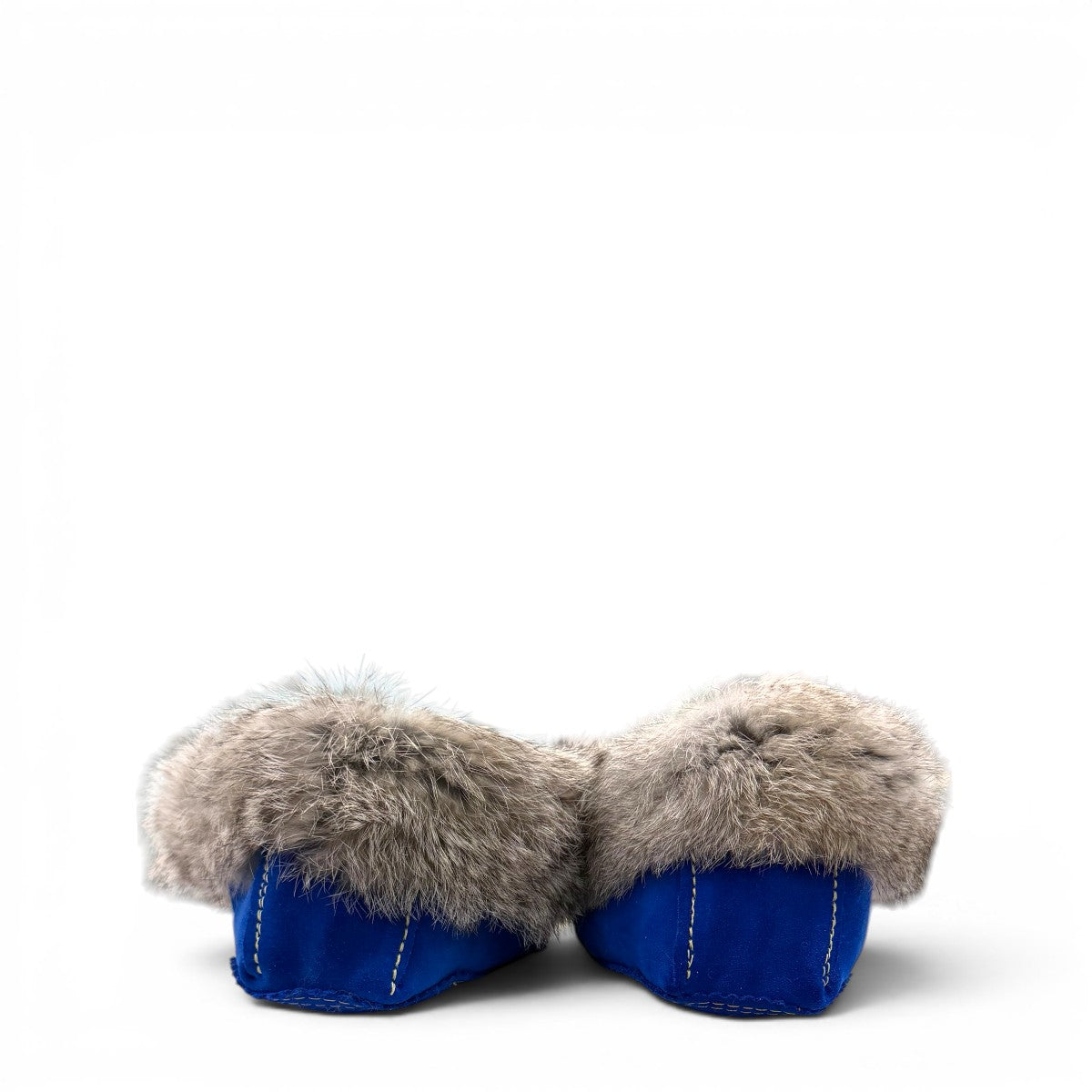 ALBERTA SUEDE MOCCASINS  - NAVY BLUE