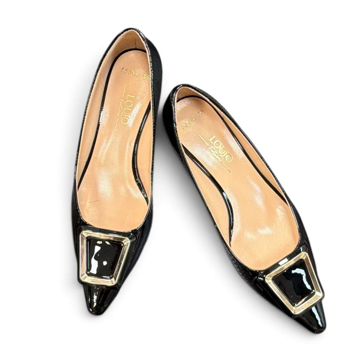 LOUJO SOPHIA - BLACK PATENT