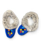 ALBERTA SUEDE MOCCASINS  - NAVY BLUE