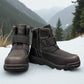 NEXGRIP ICE JACOB 4E black waterproof winter boot with retractable cleat and Thinsulate insulation.
photo of the front side