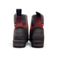 NEXGRIP Ice Jess burgundy leather winter boot with retractable cleat and waterproof zipper.
photo of the back side