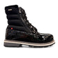NexGrip Ice Kim 5.0 black glossy waterproof winter boot with side zip and insulated leather upper
photo of the right side