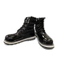 NexGrip Ice Kim 5.0 black glossy waterproof winter boot with side zip and insulated leather upper
photo of the front side