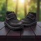 NEXGRIP ICE LITE V 2E black winter boot with leather and soft shell upper and velcro closure.
photo of the front side