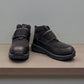 NEXGRIP ICE LITE V 2E black winter boot with leather and soft shell upper and velcro closure.
photo of the front side