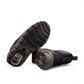 navy NexGrip Ice Maeva winter boot with waterproof quilted upper and retractable anti-slip cleat sole.
photo of the bottom side