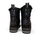 NEXGRIP Ice Marvel 2.0 black glossy leather winter boots with side zipper and faux fur trim.
photo of the back side