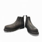 NEXGRIP ICE STELLA 6.0 all black waterproof leather winter boot with floral elastic side panel.
photo of the front side