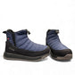 navy NexGrip Ice Maeva winter boot with waterproof quilted upper and retractable anti-slip cleat sole.
photo of the front side