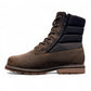 NexGrip Ice Kim 6.0 oatmeal leather winter boots with side zipper and rugged ice grip sole.
photo of the left side