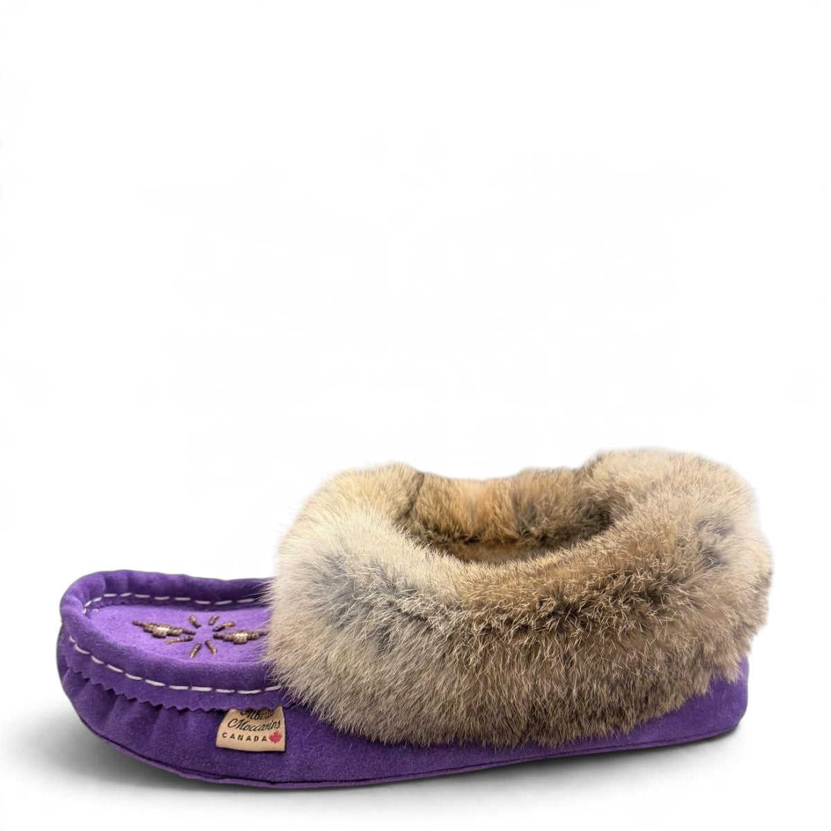 ALBERTA SUEDE MOCCASINS / PERPULE