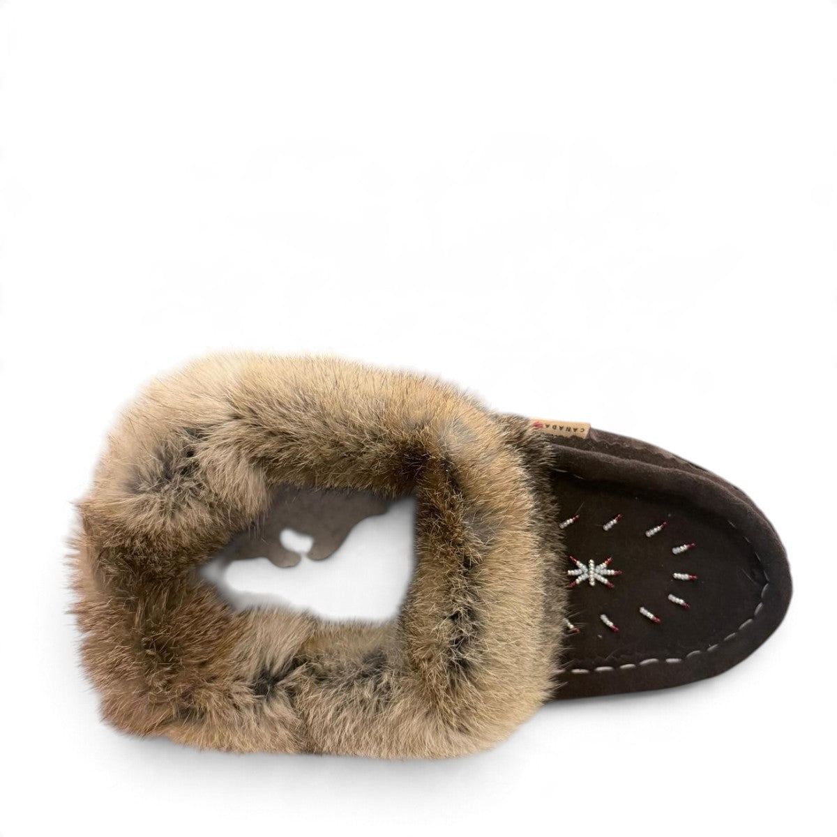 ALBERTA SUEDE MOCCASIN / FULL BROWN