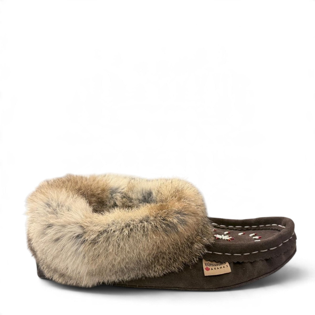 ALBERTA SUEDE MOCCASIN / FULL BROWN