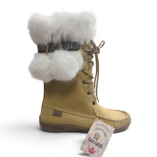 LAURENTIAN CHIEF MUKLUK 1904485DTL - DEER TAN LEATHER