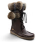 LAURENTIAN CHIEF MUKLUK 1904485DTL - DEER BROWN LEATHER