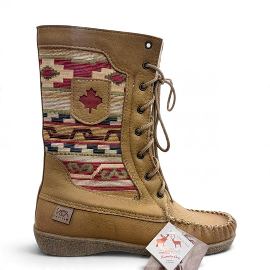 LAURENTIAN CHIEF MUKLUK ROCKY OIL TAN/ LEATHER CHOCO - 1964385RKL