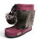 LAURENTIAN CHIEF KIDS MUKLUK / BURGUNDY SUEDE / 1982447BUC