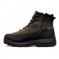 NEXGRIP ICE STONE olive waterproof winter boot with retractable steel cleats and merino wool lining.
photo of the left side