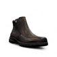 ORTHO FLEX F5111L black mid-ankle boot with side zipper, wool-like lining, and durable low-heel sole.
photo of the front side