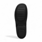 Propet Bianca black leather orthotic shoe with a single hook and loop strap and textured toe detail.
photo of the bottom side