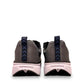 Propet Ultra Strap grey and black athletic shoe with double hook-and-loop closure and knit mesh upper.
photo of the back side