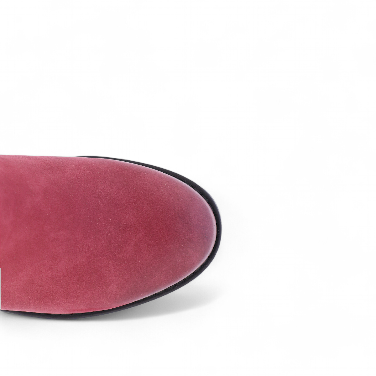 Romika Rachel 01 bordo red waterproof ankle boot with textured heel panel and elastic side gore.
photo of the top side