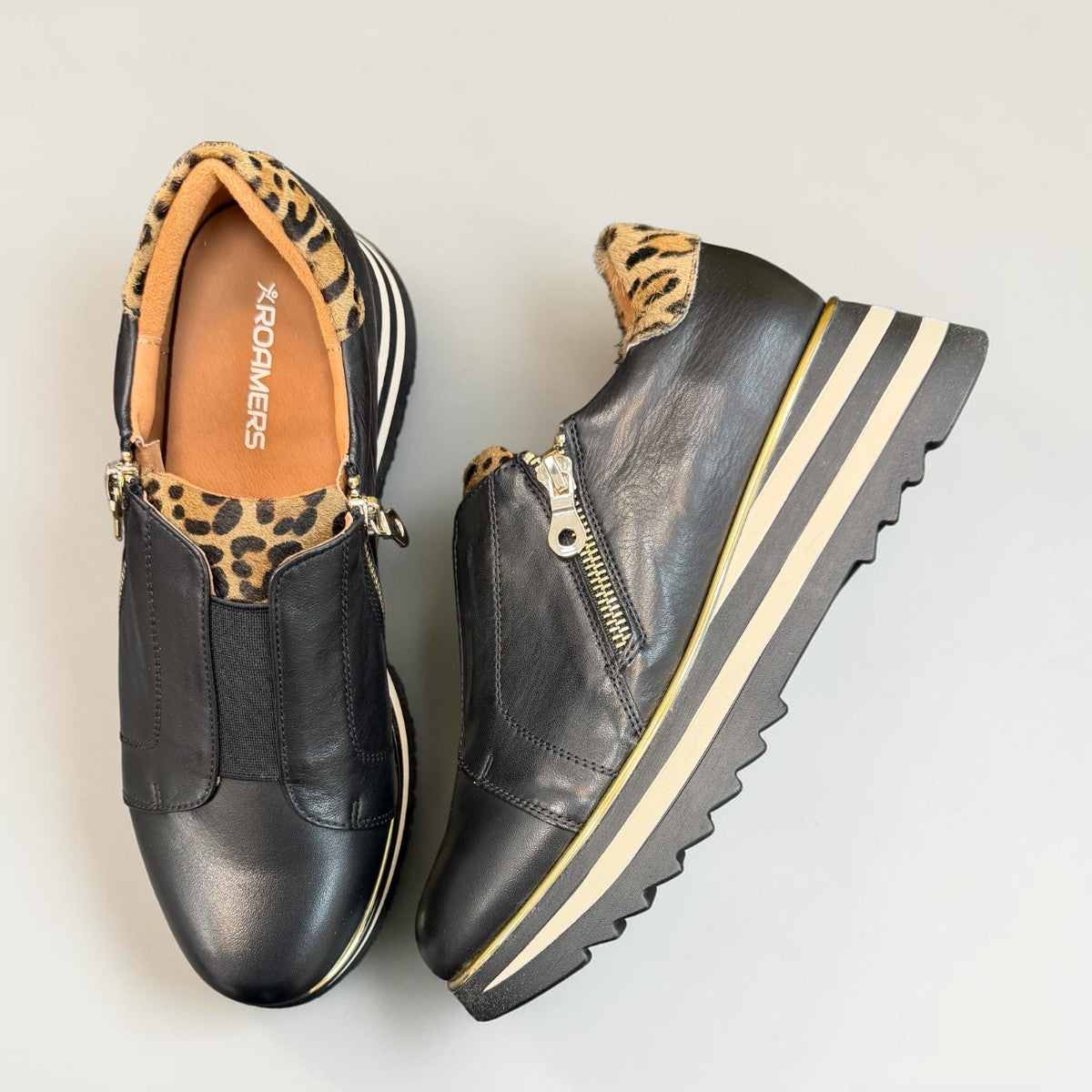 ROAMERS LUCY - BLACK/MUSHROOM