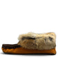 ALBERTA SUEDE MOCCASIN - TAN BROWN