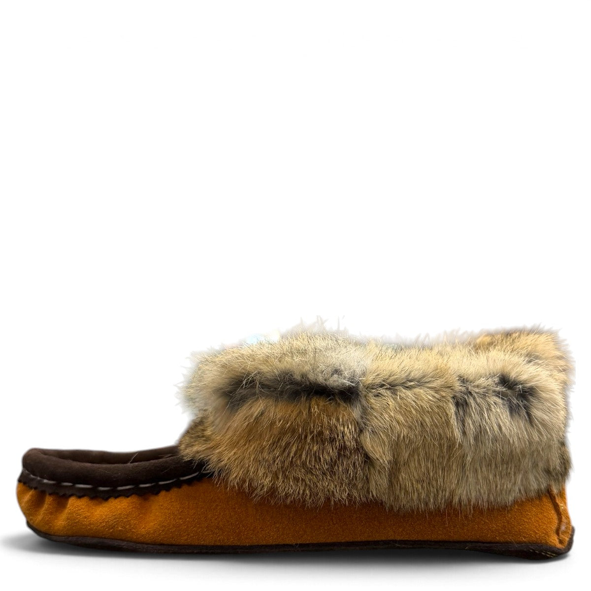ALBERTA SUEDE MOCCASIN - TAN BROWN