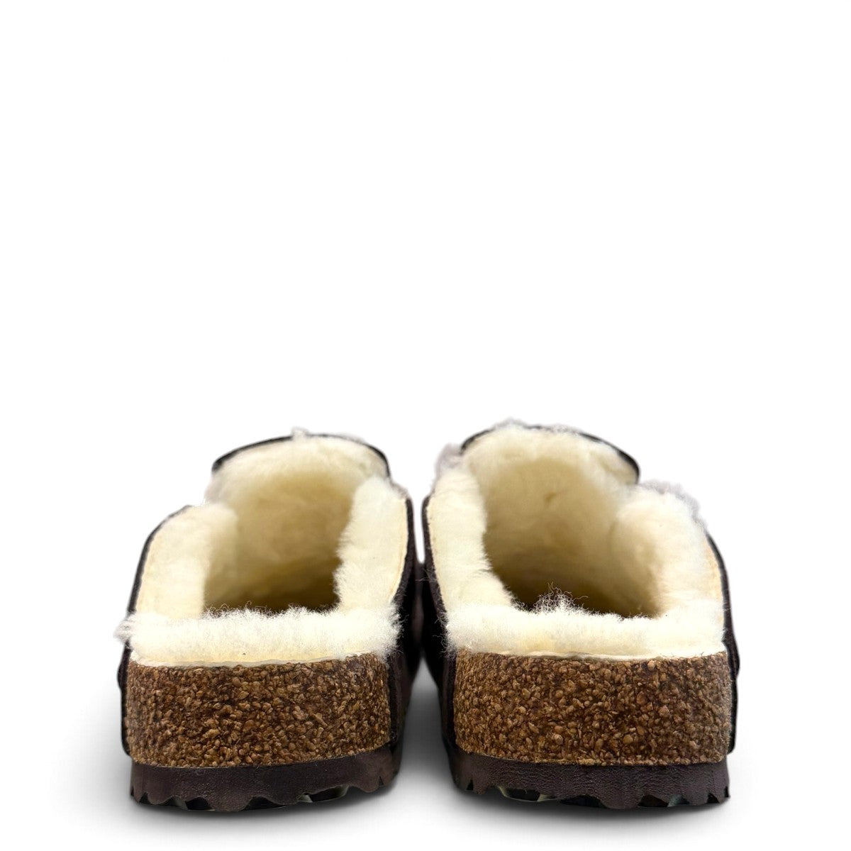 ARIA MAKU MOCCASIN SLIPPERS - DARK BROWN