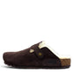 ARIA MAKU MOCCASIN SLIPPERS - DARK BROWN