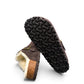ARIA MAKU MOCCASIN SLIPPERS - DARK BROWN