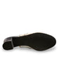 Sabatini of Florence SF12 silver metallic slingback heels with a comfortable block heel and peep toe.
photo of the bottom side