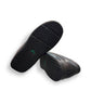 SAS Navigator black water-resistant leather slip-on shoe with non-slip X-Tra Grip sole.
photo of the bottom side