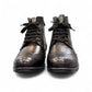Description:
1. Genuine Leather and suede Upper for a Polished finish
2. Leather Lining for Breathability and Comfort
3. Durable Rubber Outsole with Excellent Traction
4. Lace-up Closure for a Secure, Adjustable Fit
5. Ideal for Formal Occasions or Smart Casual Wear
6. Detailed with Subtle Handmade Stitching for a Refined, distinctive look.