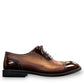 SATEL KASHAN 2/ DARK BROWN Description:
1. Genuine Leather Upper delivers a polished, sophisticated finish.
2. Leather Lining enhances breathability and all-day comfort.
3. Durable Rubber Outsole provides excellent traction and stability.
4. Lace-up Closure ensures a secure, adjustable fit.
5. Perfect for formal occasions or smart casual wear.
6. Accented with subtle handmade stitching for a refined, distinctive look.