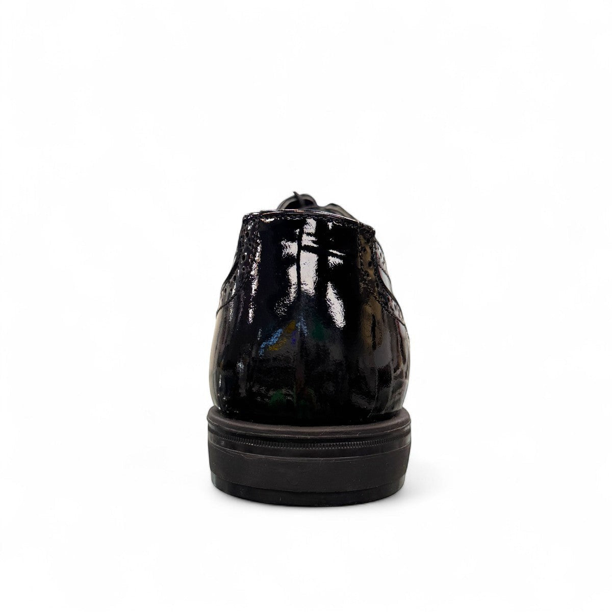 Description:
1. High-shine Patent Leather for a Polished Finish
2. A Sharp, Refined Look for any Dress Occasion
3. Lace-up Closure ensures a tailored , secure fit