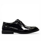 Description:
1. High-shine Patent Leather for a Polished Finish
2. A Sharp, Refined Look for any Dress Occasion
3. Lace-up Closure ensures a tailored , secure fit