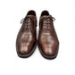 Description:
1. Genuine Leather Upper for a Polished finish
2. Leather Lining for Breathability and Comfort
3. Durable Rubber Outsole with Excellent Traction
4. Lace-up Closure for a Secure, Adjustable Fit
5. Ideal for Formal Occasions or Smart Casual Wear
6. Detailed with Subtle Handmade Stitching for a Refined, distinctive look.