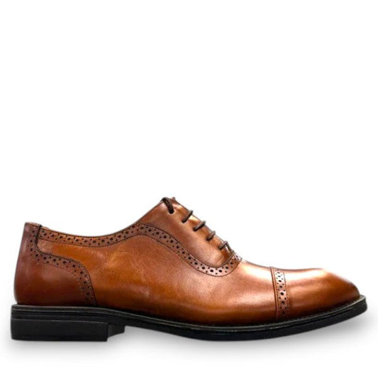 Description:
1. Genuine Leather Upper for a Polished finish
2. Leather Lining for Breathability and Comfort
3. Durable Rubber Outsole with Excellent Traction
4. Lace-up Closure for a Secure, Adjustable Fit
5. Ideal for Formal Occasions or Smart Casual Wear
6. Detailed with Subtle Handmade Stitching for a Refined, distinctive look.