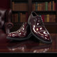 Description:
1. Genuine Leather Upper for a Polished finish
2. Leather Lining for Breathability and Comfort
3. Durable Rubber Outsole with Excellent Traction
4. Lace-up Closure for a Secure, Adjustable Fit
5. Ideal for Formal Occasions or Smart Casual Wear
6. Detailed with Subtle Handmade Stitching for a Refined, distinctive look.