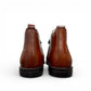 SATEL MASHHAD 2- BROWN Description: 
1. Genuine Leather Upper boots for a Polished finish
2. Leather Lining for Breathability and Comfort
3. Durable Rubber Outsole with Excellent Traction
4. Ideal for Formal Occasions or Smart Casual Wear
5. Detailed with Subtle Handmade Stitching for a Refined, distinctive look.