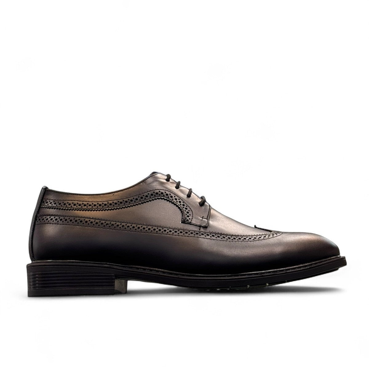 Description:
1. Genuine Leather Upper for a Polished finish
2. Leather Lining for Breathability and Comfort
3. Durable Rubber Outsole with Excellent Traction
4. Lace-up Closure for a Secure, Adjustable Fit
5. Ideal for Formal Occasions or Smart Casual Wear
6. Detailed with Subtle Handmade Stitching for a Refined, distinctive look.