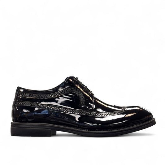 Description:
1. Genuine Leather Upper for a Polished finish
2. Leather Lining for Breathability and Comfort
3. Durable Rubber Outsole with Excellent Traction
4. Lace-up Closure for a Secure, Adjustable Fit
5. Ideal for Formal Occasions or Smart Casual Wear
6. Detailed with Subtle Handmade Stitching for a Refined, distinctive look.