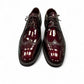 Description:
1. Genuine Leather Upper for a Polished finish
2. Leather Lining for Breathability and Comfort
3. Durable Rubber Outsole with Excellent Traction
4. Lace-up Closure for a Secure, Adjustable Fit
5. Ideal for Formal Occasions or Smart Casual Wear
6. Detailed with Subtle Handmade Stitching for a Refined, distinctive look.