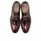 Description:
1. Genuine Leather Upper for a Polished finish
2. Leather Lining for Breathability and Comfort
3. Durable Rubber Outsole with Excellent Traction
4. Lace-up Closure for a Secure, Adjustable Fit
5. Ideal for Formal Occasions or Smart Casual Wear
6. Detailed with Subtle Handmade Stitching for a Refined, distinctive look.
