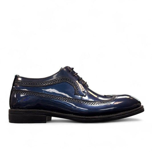 Description:
1. Genuine Leather Upper for a Polished finish
2. Leather Lining for Breathability and Comfort
3. Durable Rubber Outsole with Excellent Traction
4. Lace-up Closure for a Secure, Adjustable Fit
5. Ideal for Formal Occasions or Smart Casual Wear
6. Detailed with Subtle Handmade Stitching for a Refined, distinctive look.