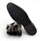 Description:
1. Genuine Leather and suede Upper for a Polished finish
2. Leather Lining for Breathability and Comfort
3. Durable Rubber Outsole with Excellent Traction
4. Lace-up Closure for a Secure, Adjustable Fit
5. Ideal for Formal Occasions or Smart Casual Wear
6. Detailed with Subtle Handmade Stitching for a Refined, distinctive look.