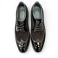 Description:
1. Genuine Leather and suede Upper for a Polished finish
2. Leather Lining for Breathability and Comfort
3. Durable Rubber Outsole with Excellent Traction
4. Lace-up Closure for a Secure, Adjustable Fit
5. Ideal for Formal Occasions or Smart Casual Wear
6. Detailed with Subtle Handmade Stitching for a Refined, distinctive look.